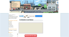 Desktop Screenshot of cliniqueoutaouais.info